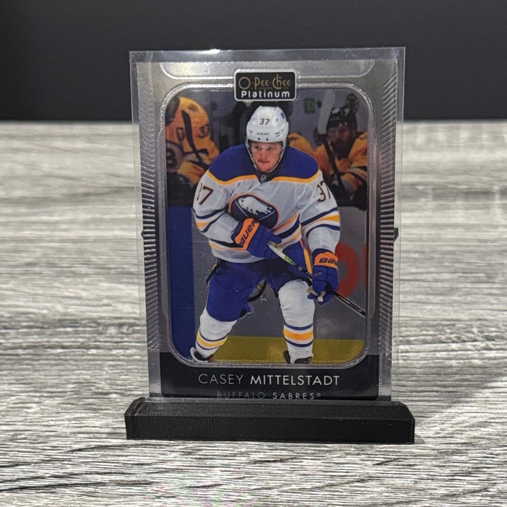 NHL | O-Pee-Chee Platinum #65: Buffalo Sabres: Casey Mittelstadt (2022) - Card